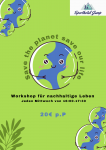 Angebot Workshop Nachhaltigkeit 